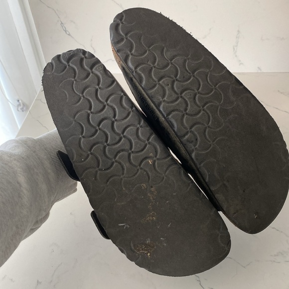 Birkenstock Arizona Big Buckle, Black Sz 38 - Picture 3 of 4